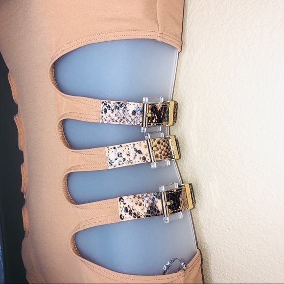 Michael Kors Cut Out One Piece Swimsuit - Picture 5 of 7